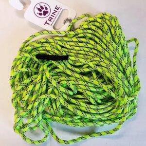 Trine Sporline nylon 6mm med refleks 15meter Grønn