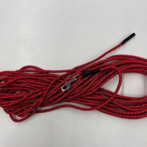 Trine Sporline nylon 6mm med refleks 15meter Rød