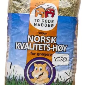 Høy 500g To Gode Naboer Alfalfa (u/timotei)