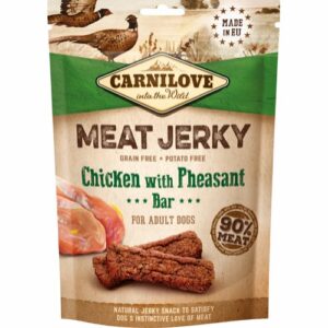 Carnilove Jerky Chicken with Pheasant Bar 100gr