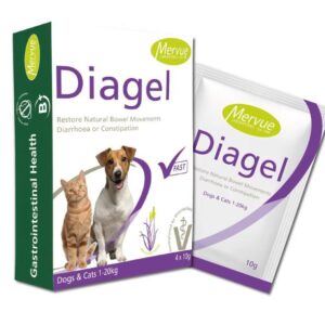 Diagel 4x10g Mot Diare Til Hund og Katt