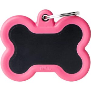 Hundeben Sort/Rosa