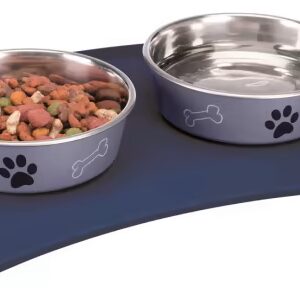 Matunderlag Hund/Katt Blå