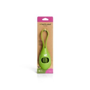 Earth Rated Dispenser med 15 Eco-Friendly poser, Lavendel