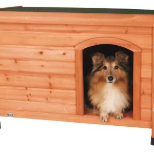 Hundehus Classic i Tre M/Flatt Tak Brun