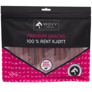 Wovv tyggepinner med oksekjøtt 400g (30pk) DATO 15/10-2024