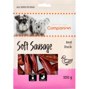 Companion Duck Soft Sausage 100g
