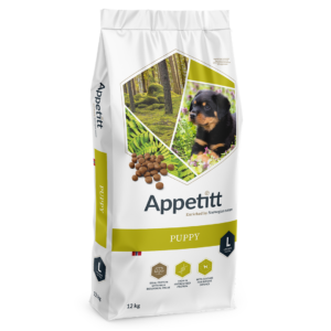 Appetitt Puppy Large Breed hundefôr 12 kg