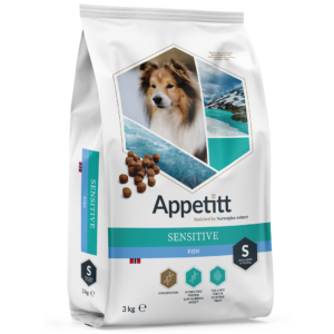 Appetitt Sensitive Fish Small Breed hundefôr 3 kg