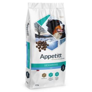 Appetitt Sensitive Fish Large Breed hundefôr 12 kg