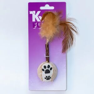 KW Fun Pote m/fjær Matatabi 10CM