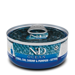 N&D Ocean Kitten Tuna, Cod, Shrimp & Pumpkin 70gr