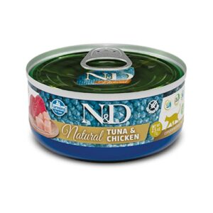 N&D Natural Tuna & Chicken våtfôr 70gr