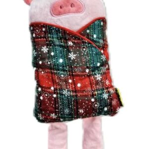Hundeleke Julegris m/pip
