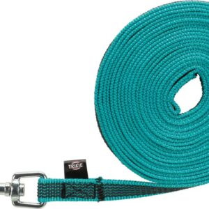 Trixie Sporline, gummieret Turkis 15mm 5m