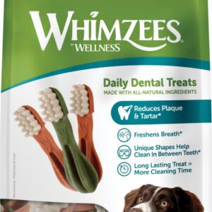 Whimzees tyggetannbørste Medium 210gr