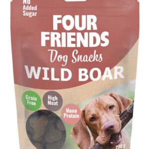 FourFriends Dog Snacks Wild Boar 200gr