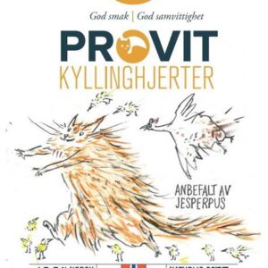 Provit Frysetørket Kyllinghjerter 40g