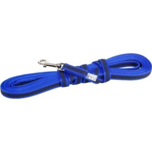 Julius-K9 Super grip line med håndtak 5m 14mm Blå