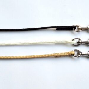 Utstillingsline blank krok 5mm/60cm Hvit