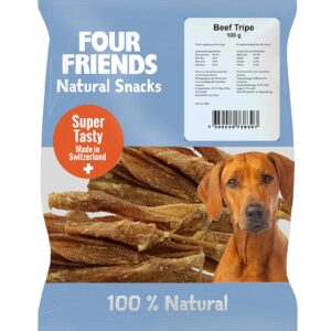 FourFriends Natural Snacks Beef Tripe 100gr