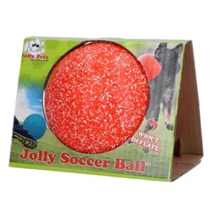 Jolly Soccer Ball Oransje/Hvit Large
