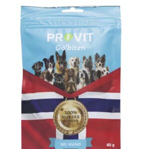 Provit Go’biten frysetørket Sei 40gr