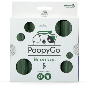 PoopyGo Eco Friendly 120 stk Med lavendelduft