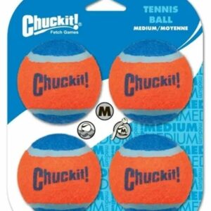 Chuckit Tennis Ball M 6cm 4stk