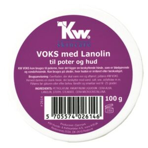KW Voks med Lanolin til poter & hund 100gr