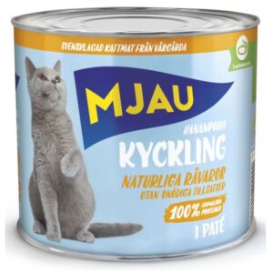 Mjau Paté med kylling 635gr