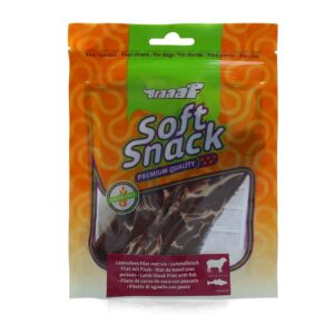 Braaaf Soft Snack Steak Filet Lamb & Fish 12cm 85gr