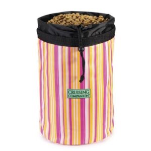 Cruising Companion Travel Food Bag Pink Strips