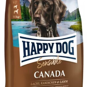 Happy Dog Sensible Canada 11Kg M/Laks, Lam, Kanin & Egg