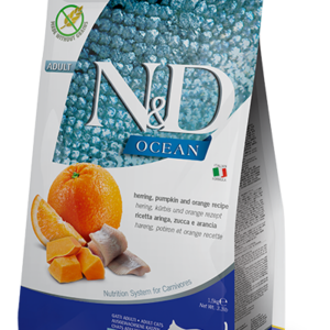 N&D Ocean Cat Herring, Pumpkin and orange1,5kg