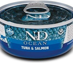 N&D Ocean Catt Tuna & Salmon våtfôr 70gr